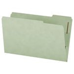 Pendaflex Pressboard Classification Folder, 2" Expansion, Legal Size, Gray Green, 25/Box (1006938)