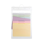 Smead Cascading Wall Organizer, 6 Sections, Letter Size, 14.25" x 24.25",