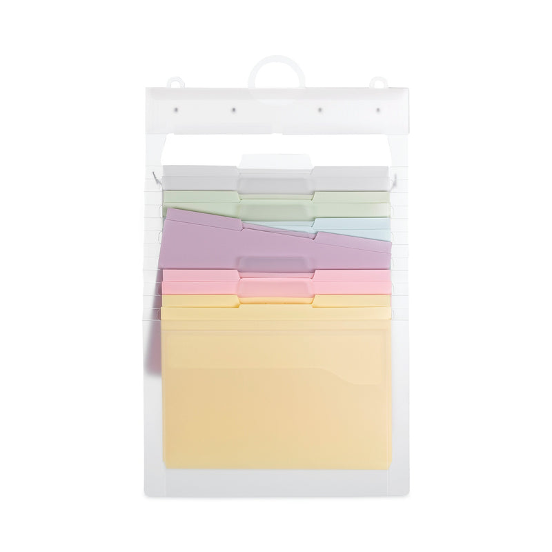 Smead Cascading Wall Organizer, 6 Sections, Letter Size, 14.25" x 24.25",