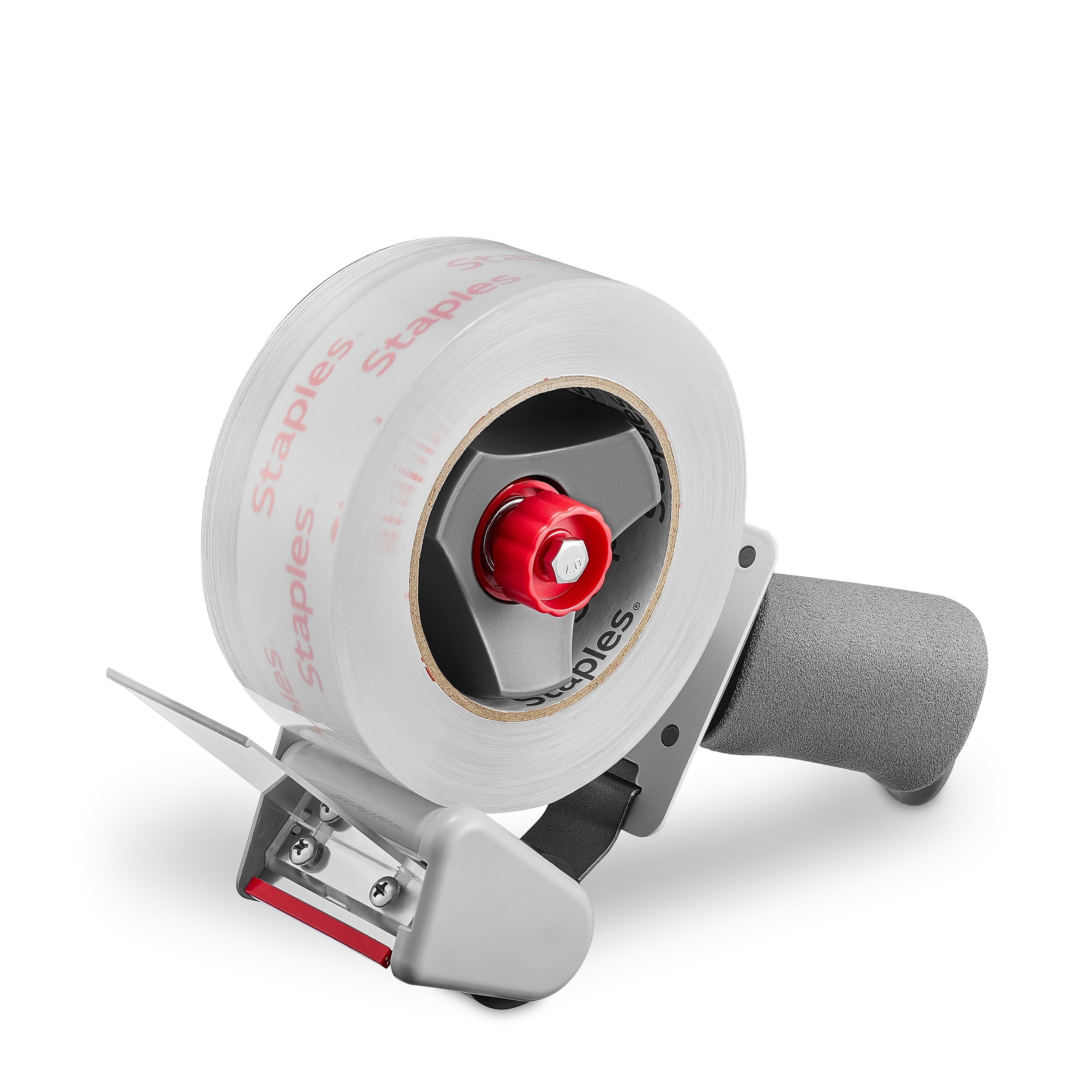 Staples Comfort Grip 2" Packing Tape Dispenser, Gray (ST56468)