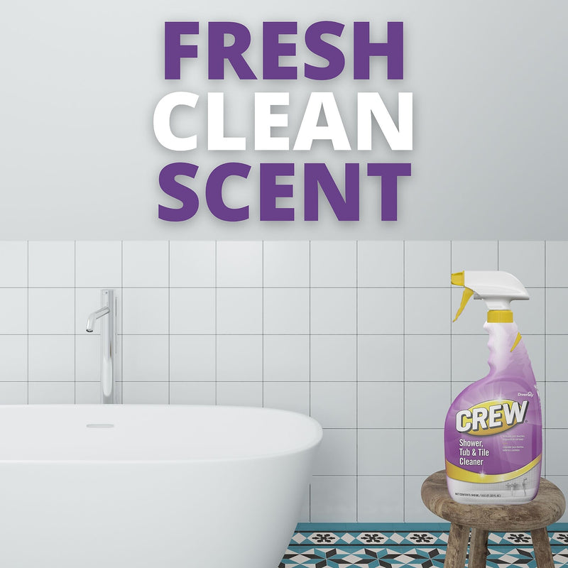Crew Shower, Tub & Tile Cleaner, 32 Oz. (CBD540281)