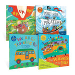 Barefoot Books Kindergarten Transportation Singalongs Book Bundle, 4/Set (BBK9798888593349)