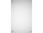Russell+Hazel 24" x 15.75" Pegboard Wall Panel, Clear (63729)