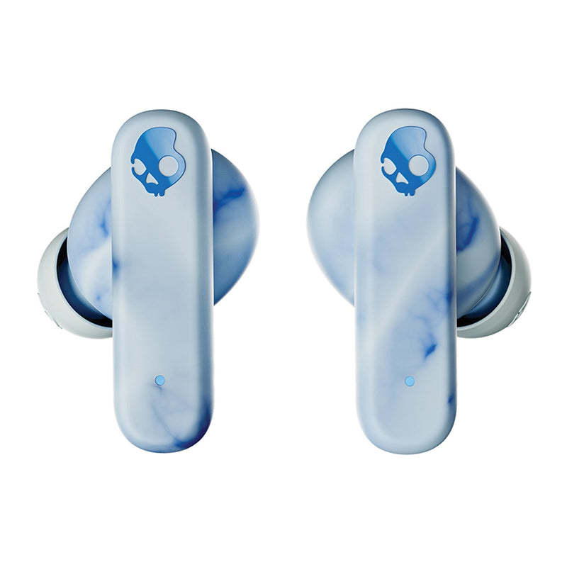 Skullcandy EcoBuds True Wireless Earbuds with Microphone & Charging Dock, Bluetooth, Glacier (S2EOW-Q764)