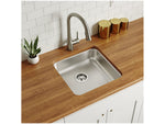 Elkay Lustertone Classic Single-Bowl Undermount Kitchen Sink, 18.5" x 18.5" x 5.38", Stainless Steel, Lustrous Satin