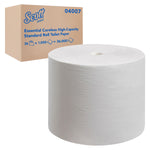 Scott Essential Recycled Coreless Toilet Paper, 2-Ply, White, 1000 Sheets/Roll, 36 Rolls/Case (04007)