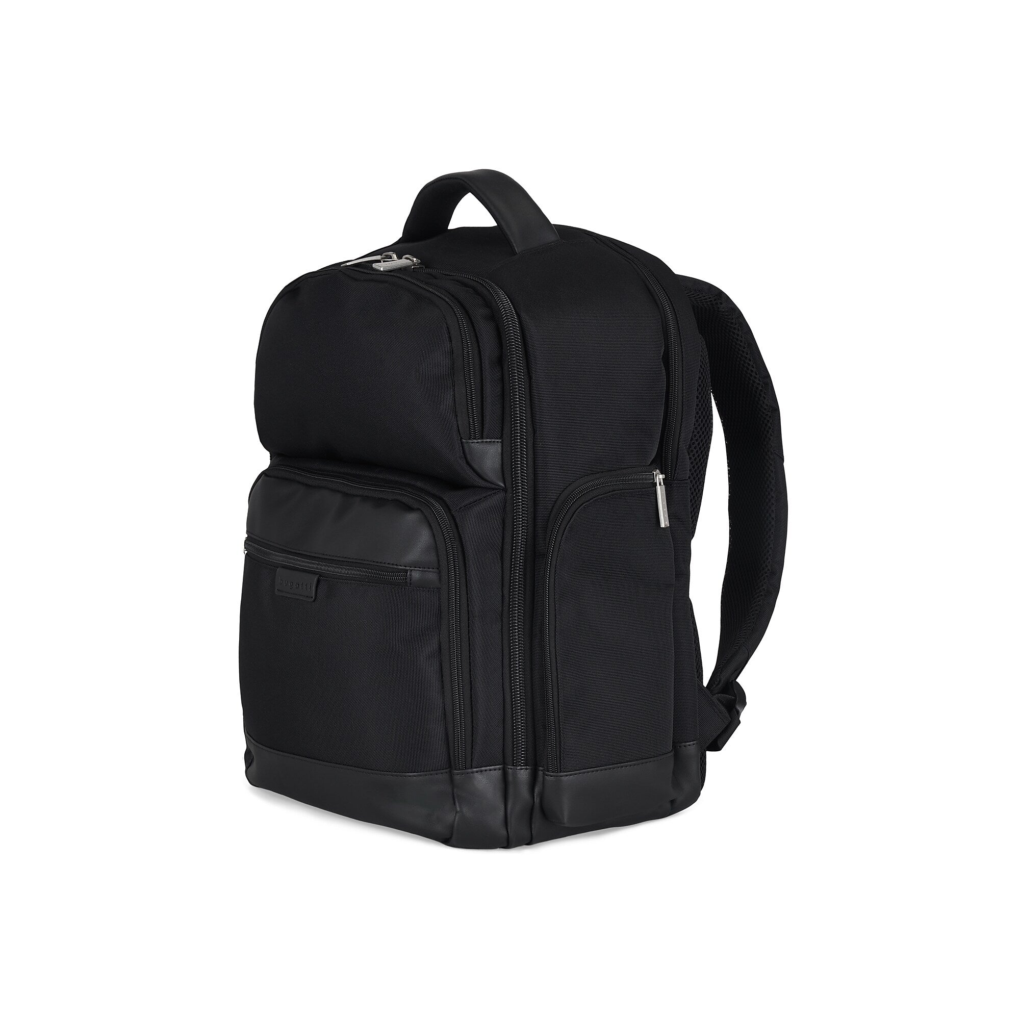 Bugatti Lucas Laptop Backpack, Large, Black (BKP113-Black)