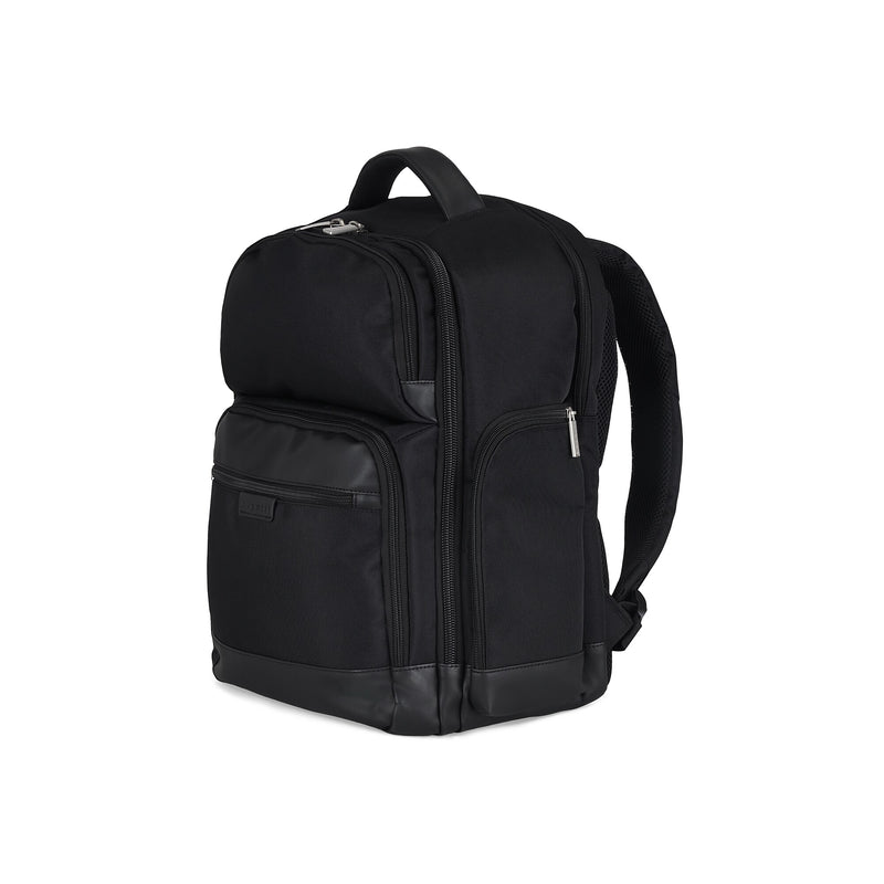 Bugatti Lucas Laptop Backpack, Large, Black (BKP113-Black)