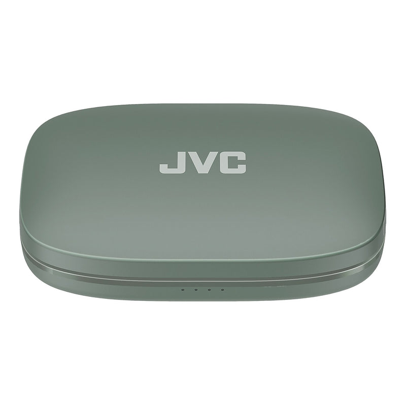 JVC Nearphones Wireless Noise Canceling Over-Ear Earphones, Bluetooth, Sage Green (JVCHANP50TG)