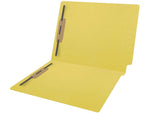 Medical Arts Press Reinforced End Tab File Folder, Straight Cut, Letter-Size, Yellow, 250/Carton (S-01602-YLW-B)