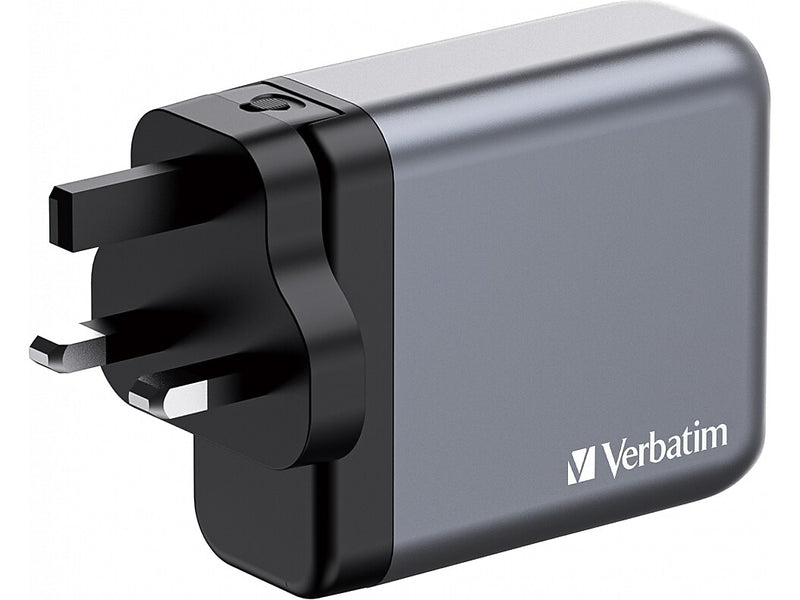 Verbatim USB Type-C Wall Charger, Gray/Black (32203)