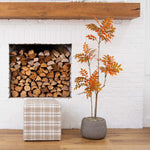 Nearly Natural 5' Autumn Minimalist Sumac Artificial Fall Tree (T4822)