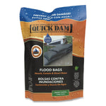 Quick Dam Water Flood Barriers, 12" x 24" x 3.5", 2/Pack (QD1224-2)