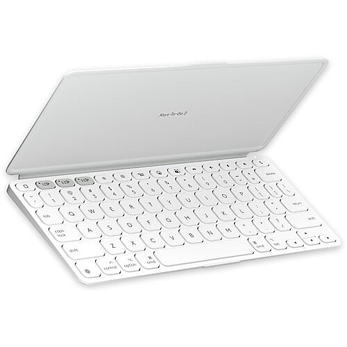 Logitech Keys-To-Go 2 Plastic 10" Keyboard for iPad, Pale Gray (920-012920)