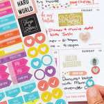 Avery Planner Stickers Variety Pack, Assorted Colors, 1,656/Pack (6785)