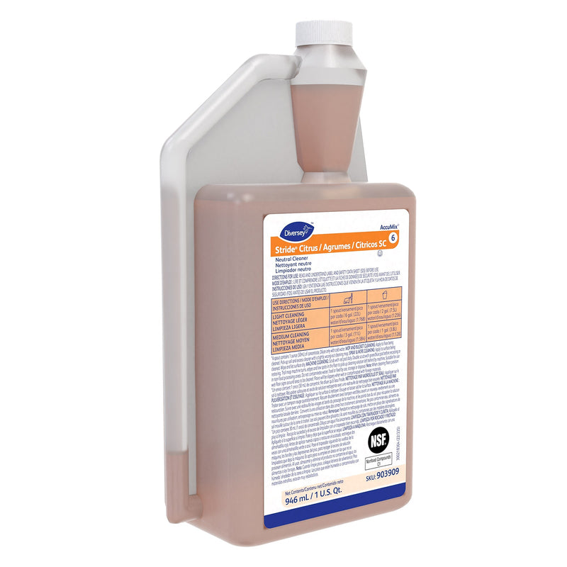 Stride SC 3 Multipurpose Cleaner for Diversey Accumix, Citrus, 946 mL,  6/Carton (903909)