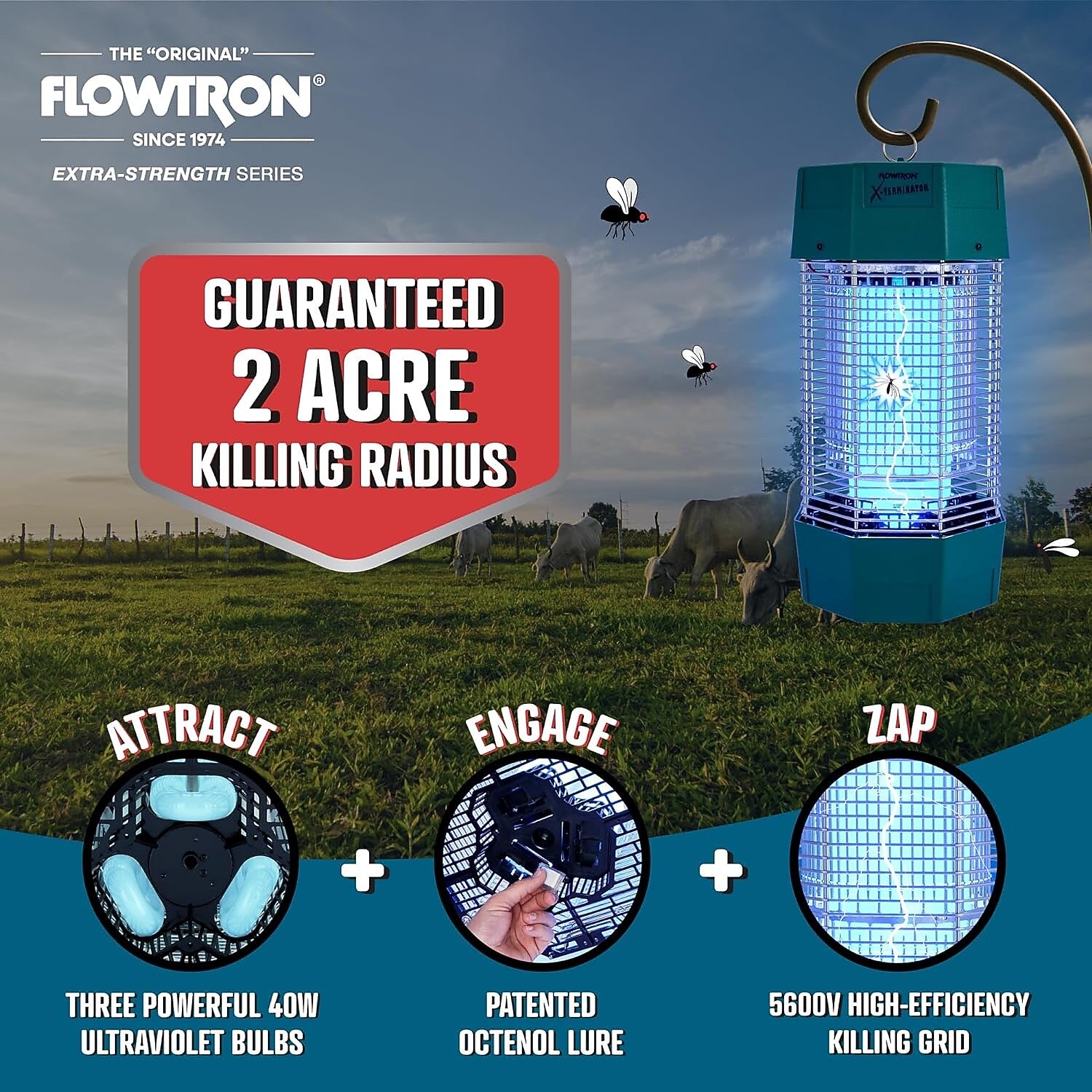 Flowtron Bug Zapper for Multiple Insects