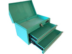 Apollo Tools 2-Drawer Tool Chest, Steel, Aqua Green (DT5010-GR)