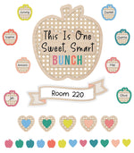 Carson Dellosa Education True to You This Is One Sweet, Smart Bunch Bulletin Board Set, 59/Pack (110587)