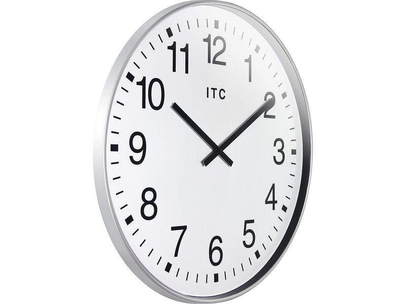 Infinity Instruments Profuse ITC Wall Clock, 20"Dia. (14246SV-830)