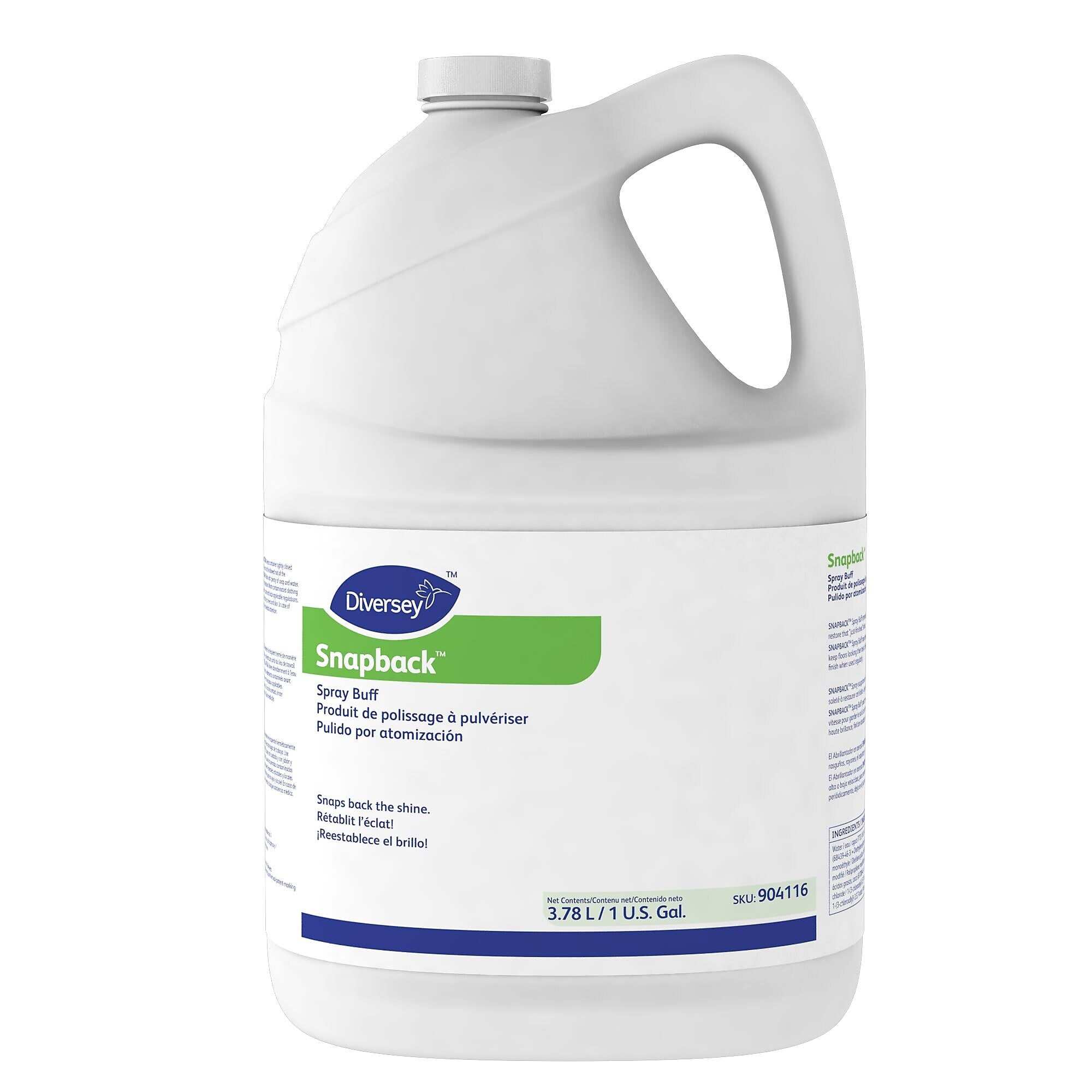 Diversey Snapback Finish, 128 Oz., 4/Carton (904116)