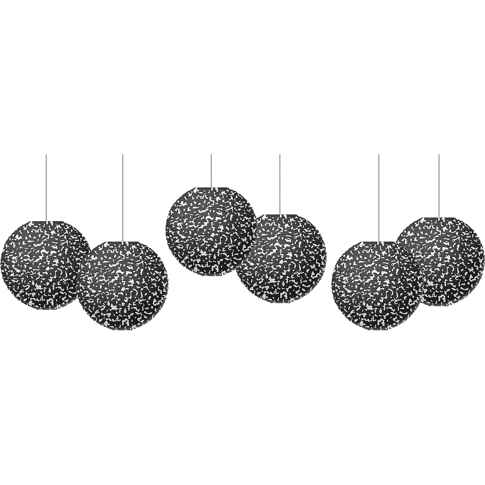 Teacher Created Resources Composition Hanging Paper Lanterns, 6/Pack, 3 Packs/Bundle (TCR77246-3)