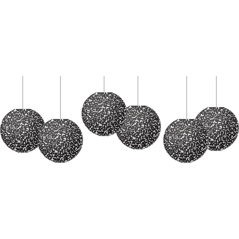 Teacher Created Resources Composition Hanging Paper Lanterns, 6/Pack, 3 Packs/Bundle (TCR77246-3)
