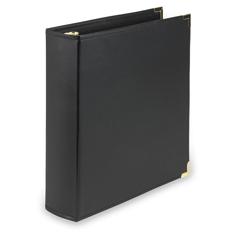 Samsill Classic Executive 2" Non-View Binder, 3-Ring , Black (SAM15160)