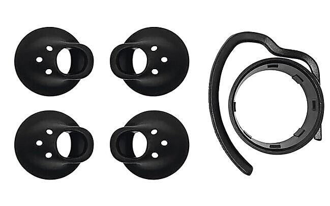 Jabra Engage Convertible EarGels and Earhook, Black (14121-41)