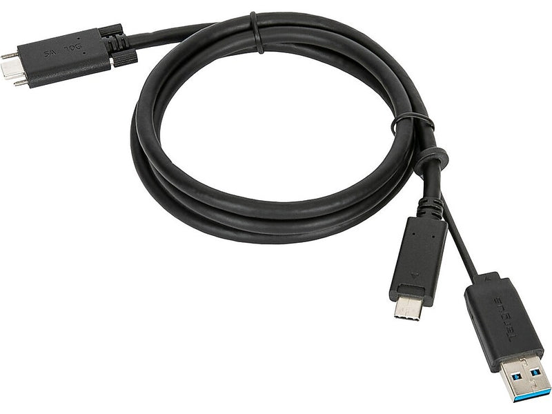 Targus Universal DV4K Docking Station with 100W Power Delivery for Laptop (DOCK182USZ)