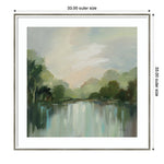 Amanti Art Cool Spring Day by Silvia Vassileva Wood Framed Wall Art Print, 33" x 33" (A42677390572)
