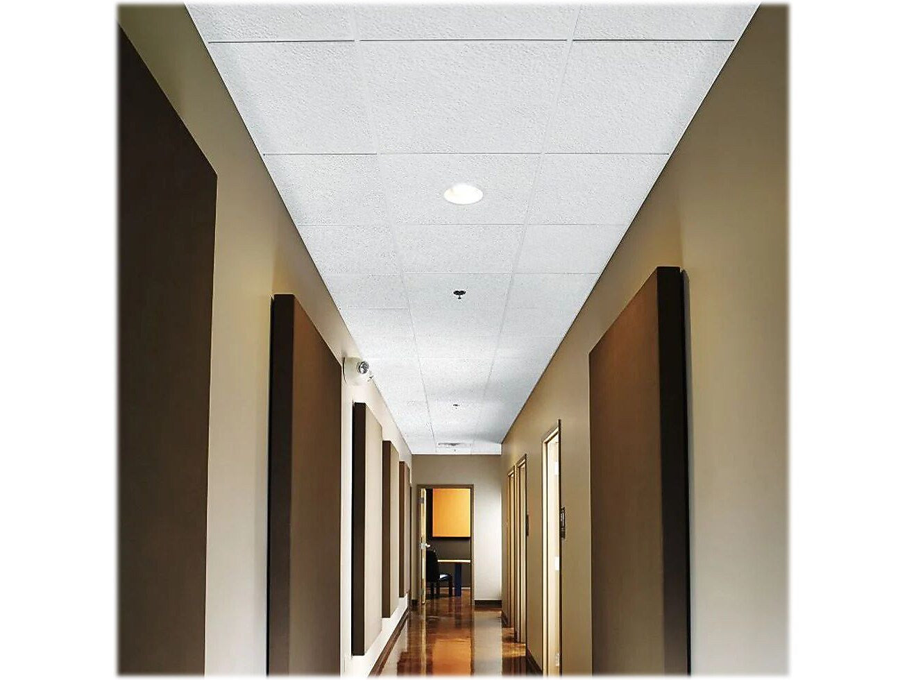 Armstrong ARMATUFF Lay-In Square Edge Ceiling Tile, 24" x 48", White, 8/Carton (BP860)