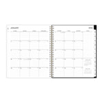 Planning Calendar BS Nevaeh Clear PET 8x10 RY26 Monthly Safety Wirebound -
