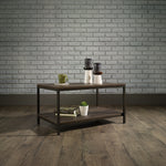 Sauder North Avenue 31"W x 20"D Coffee Table, Smoked Oak (423025)