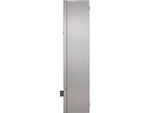 Aunt Flow Model O Stainless Steel Tampon and Pad Dispenser, Steel/White (AF-DISP-OWMS-1)