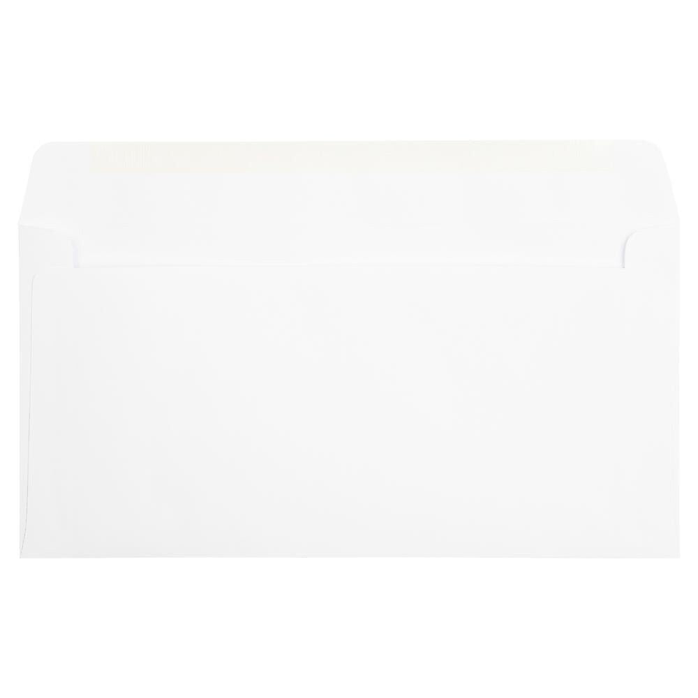 JAM Paper #16 Business Commercial Envelopes with Wallet Flap, 6 x 12, White, 25/Pack (1633178)