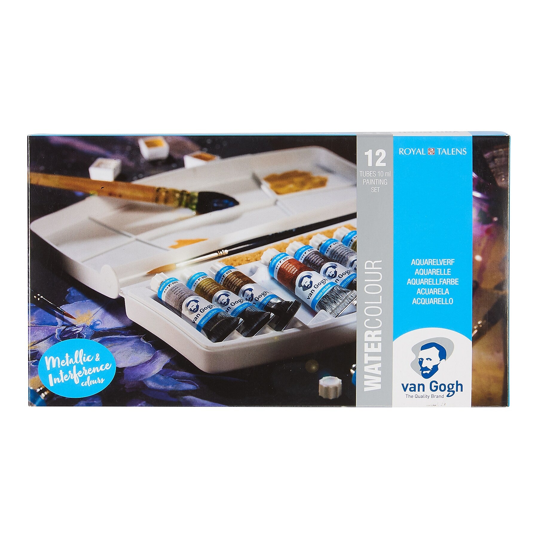 Van Gogh Watercolor Paint, Assorted Colors, 10mL (VNG20800212)