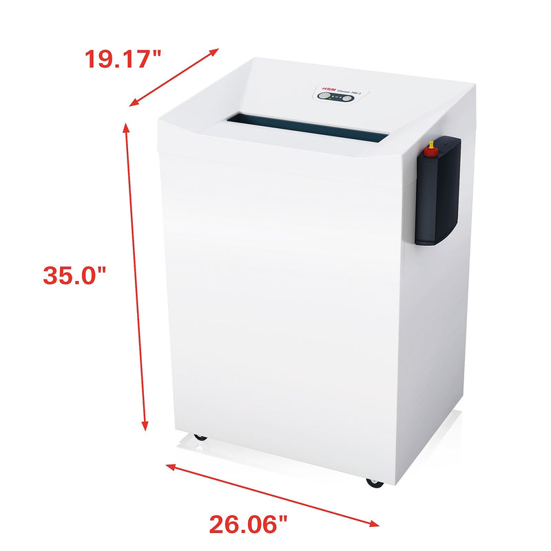HSM 390.3L6 12-Sheet Cross-Cut Paper Only Shredder (16601430)