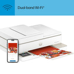 HP Envy 6555e Wireless Color All-In-One Inkjet Printer, Scan, Copy, Best for Home, 3 Months FREE Ink with HP+ (714N5A)