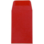 JAM Paper #1 Coin Envelopes, 2 1/4" x 3 1/2", Ruby Red, 25/Pack (900967818)