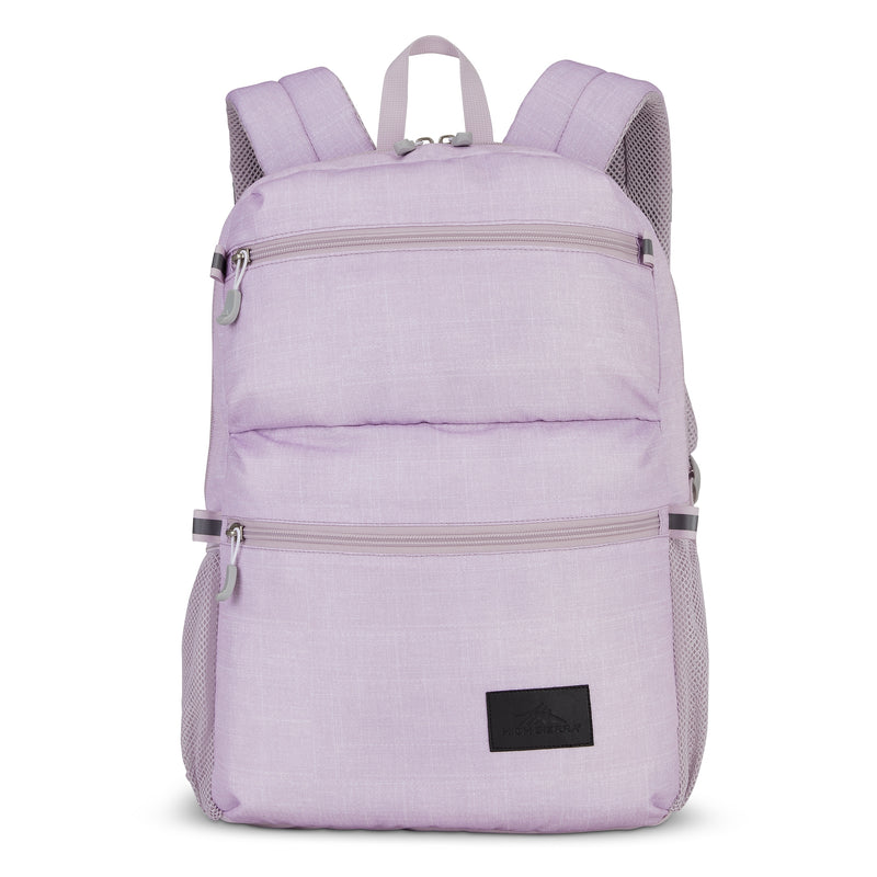 High Sierra Everclass Laptop Backpack, Medium, Hushed Orchid Heather (150917-A331)