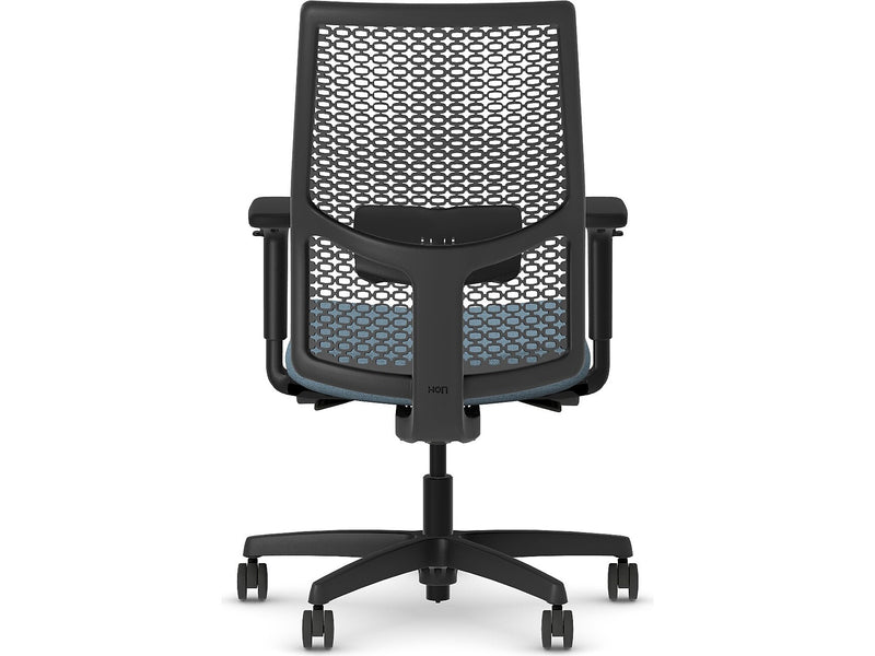 HON Ignition 2.0 ReActiv Fabric Swivel Task Chair, Carolina/Black (HIWMRAKD.Y2.A.H.0S.HAML21.BL.SB.T)
