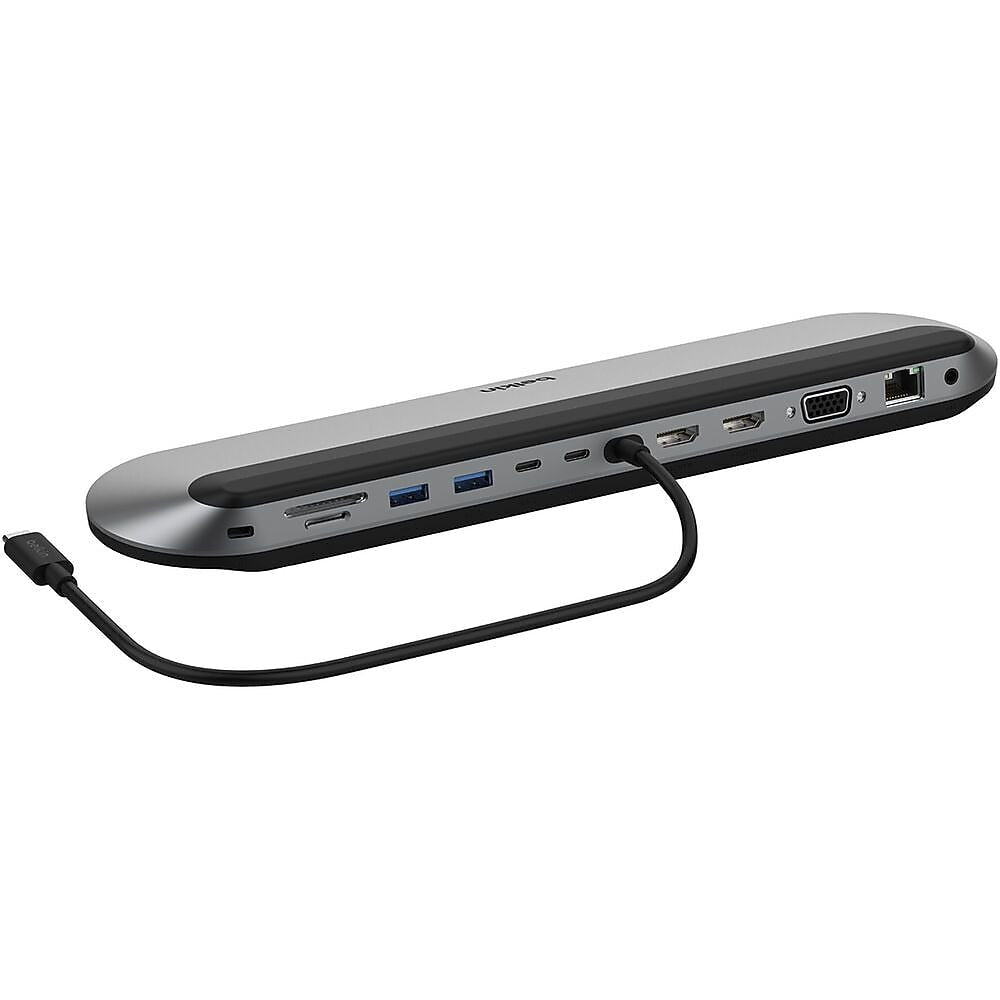 Belkin Connect Universal Docking Station for Mac, Windows, and Chromebook Laptops (INC014BTSGY)