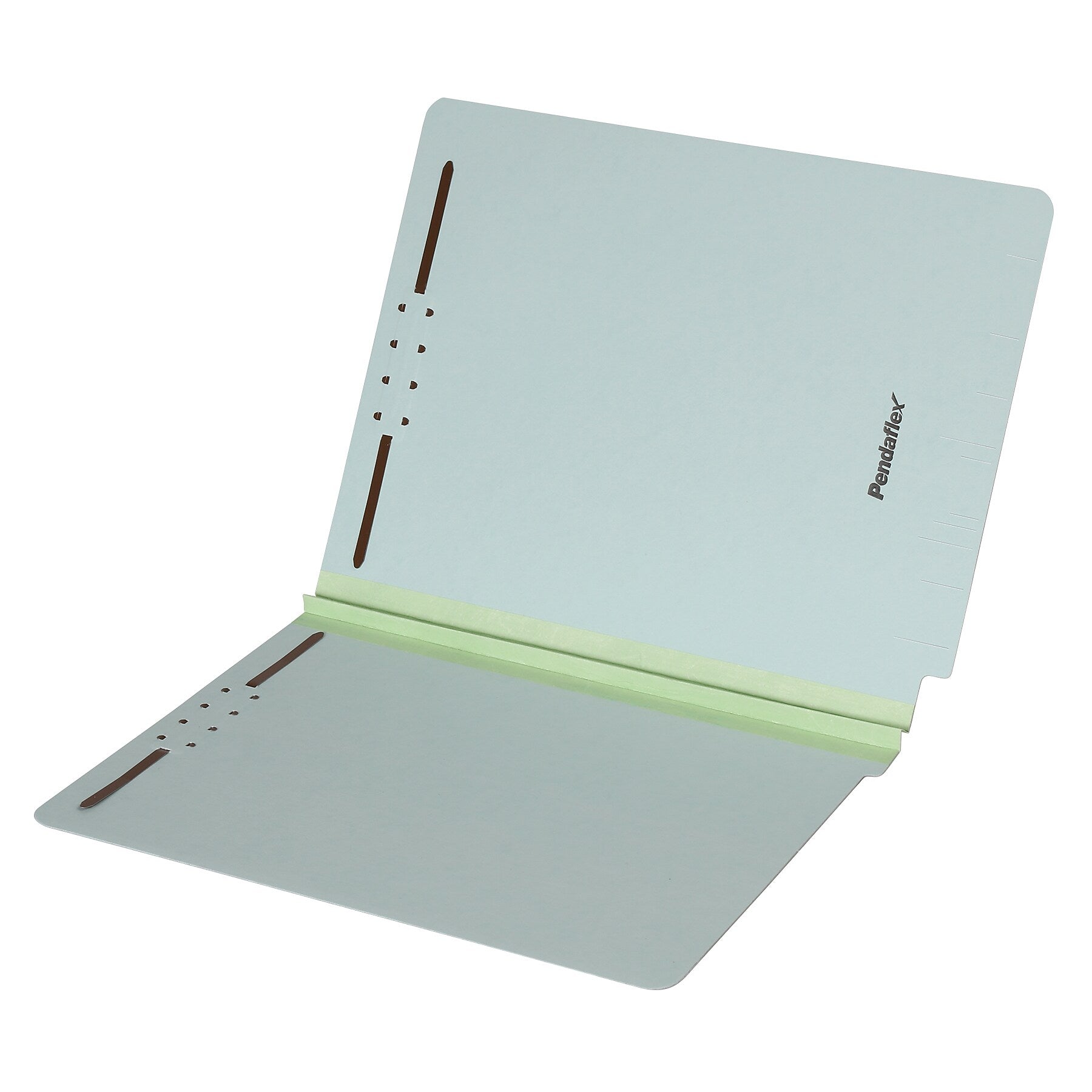 Pendaflex 60% Recycled Heavy Duty Pressboard Classification Folder, 1" Expansion, Letter Size, Light Green, 25/Box (44705)