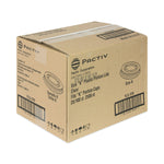 Pactiv Evergreen Portion Cup Lids, Fits 0.5 oz to 1 oz Cups, Clear, 100/Sleeve, 25 Sleeves/Carton