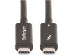 StarTech 6.6' Thunderbolt 4 Cable, Black (A40G2MB-TB4-CABLE)