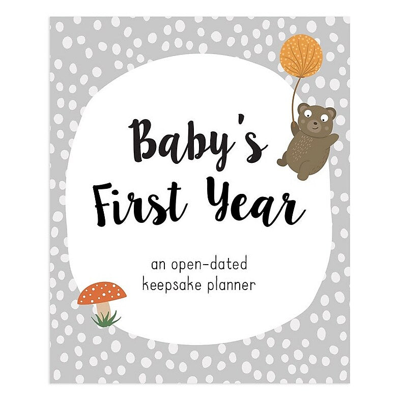 TF Publishing Baby 1st year 9" x 11" Undated Planner, Paperboard Cover, Multicolored (99-1022)