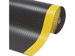 NoTrax Saddle Trax Anti-Fatigue Mat, 60" x 36", Black/Yellow (979S0035YB)