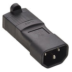 Tripp Lite 5-15R to C14 Power Adapter, Female to Male, Black (P002-000)