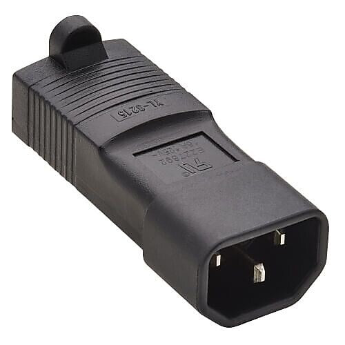 Tripp Lite 5-15R to C14 Power Adapter, Female to Male, Black (P002-000)